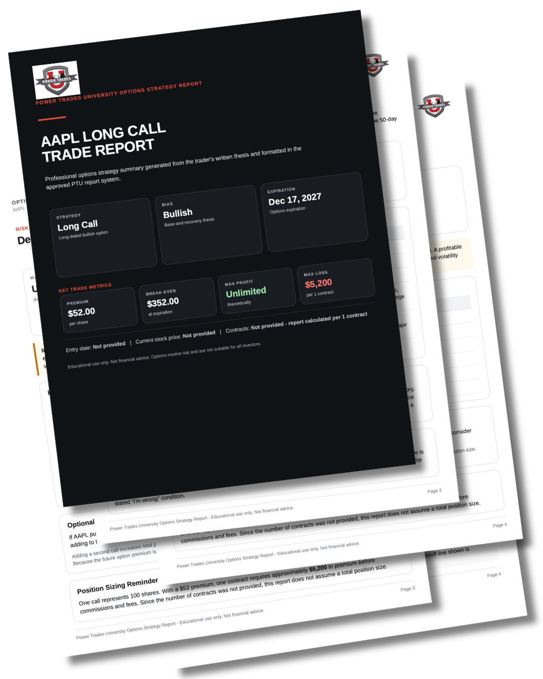 Full trade report image website